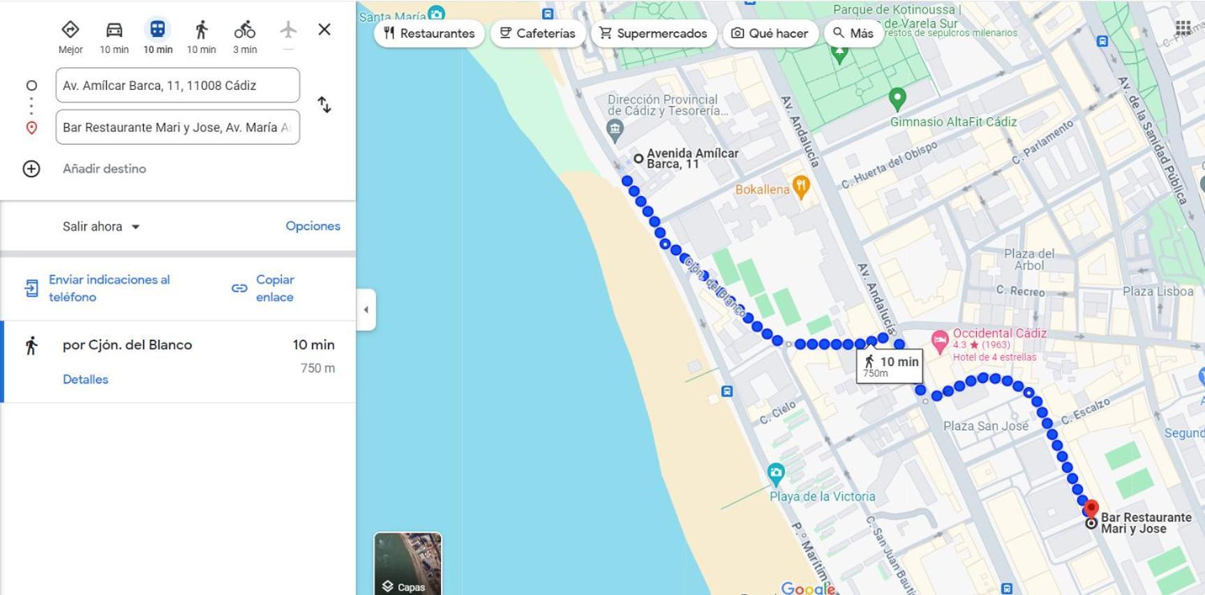 Paseo Maritimo De Cadiz公寓 外观 照片