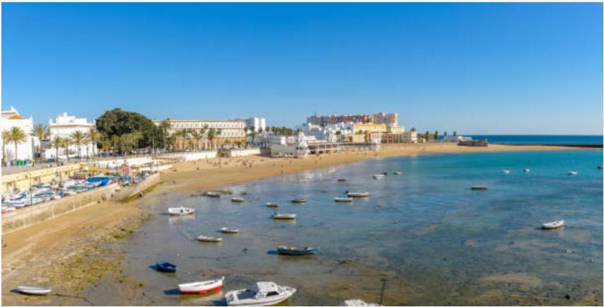 Paseo Maritimo De Cadiz公寓 外观 照片
